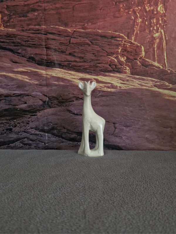 6" White Giraffe - Medium
